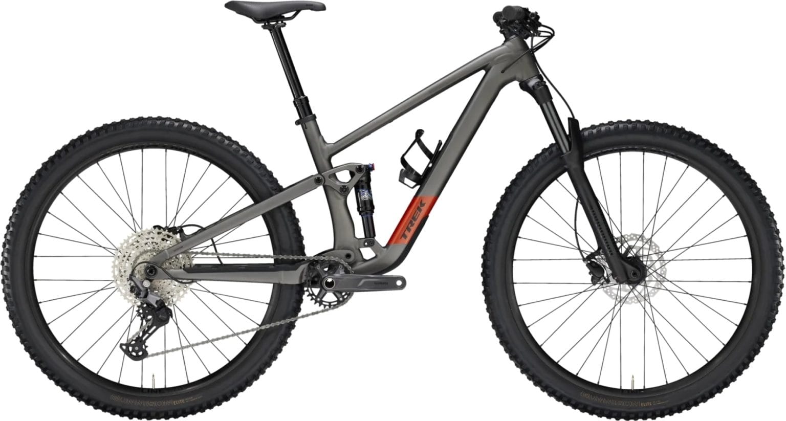 Trek Top Fuel 5 4e gen Gris Mat Mercury – Image 2